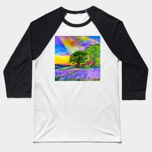 Lilac sunset Baseball T-Shirt